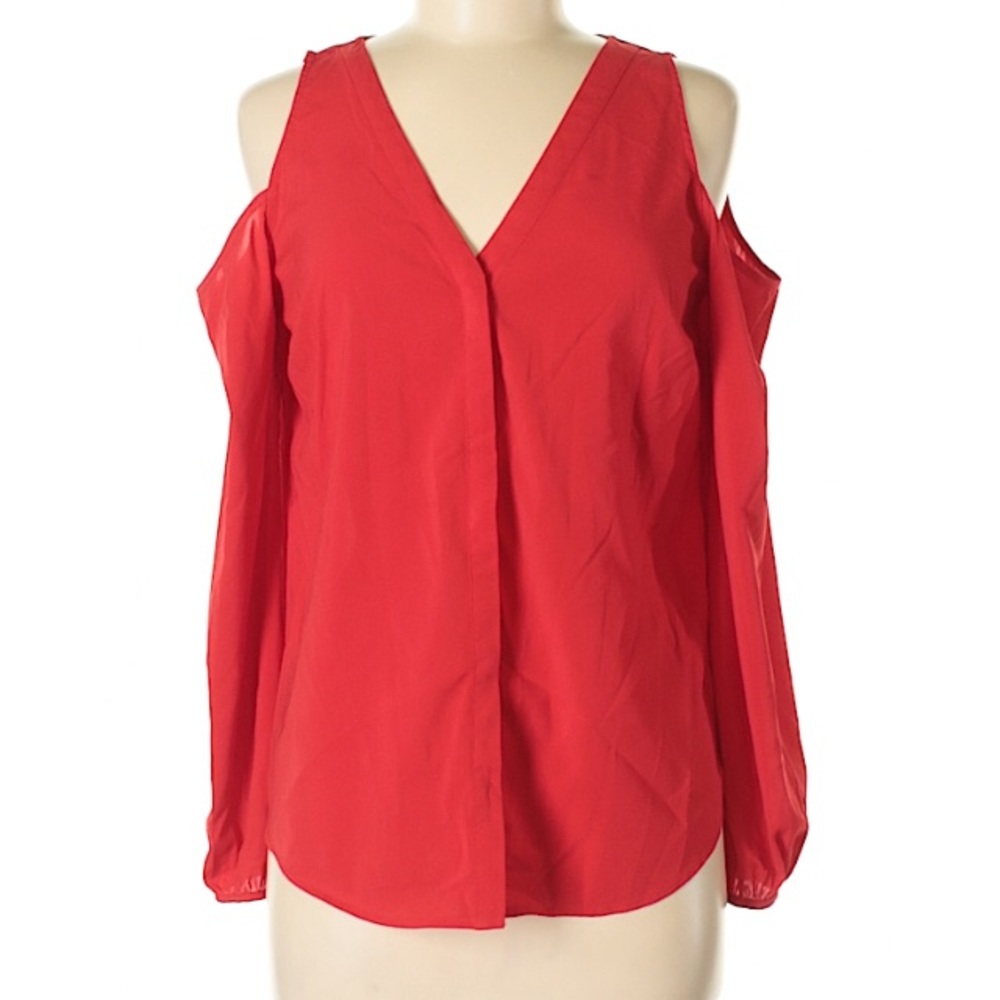 Size 2 Red International Concepts Blouse